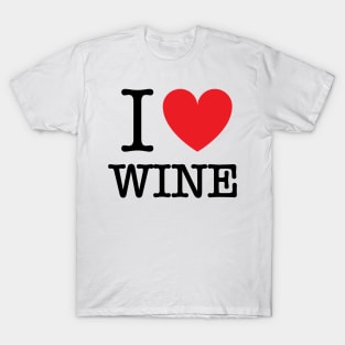 I HEART WINE T-Shirt